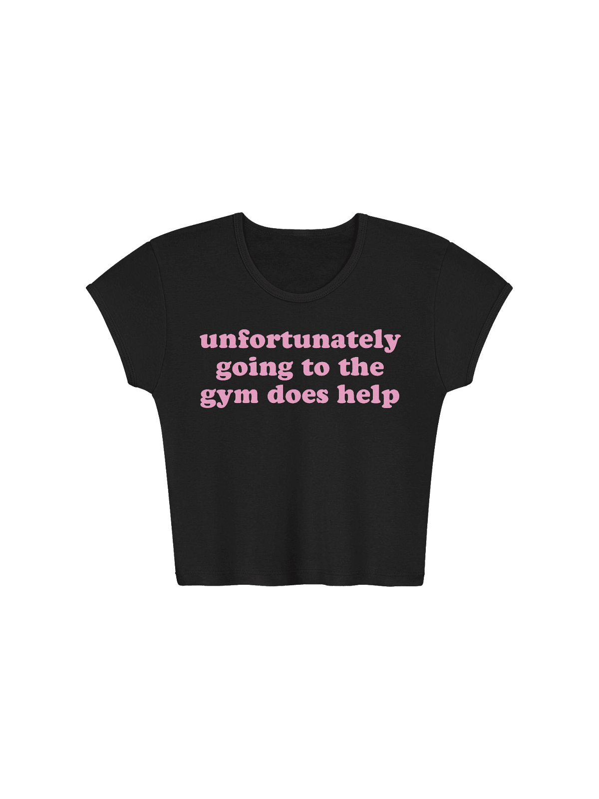 unfortunately helpful baby tee product image